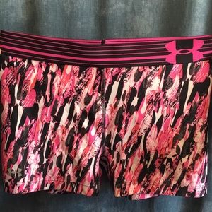 Pink Under Armour Spandex